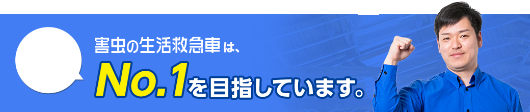 No.1を目指しています。